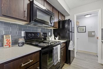 Black appliances